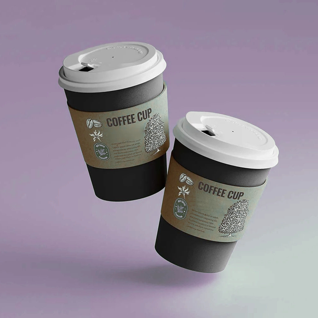 Carousel Coffee Cup Sleeves image 1 | The Box Lane